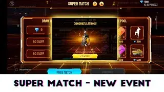 FREE FIRE NEW EVENT - SUPER MATCH - HEATBOUND DESER BUNDLE REVIEW - FF NEW EVENT |