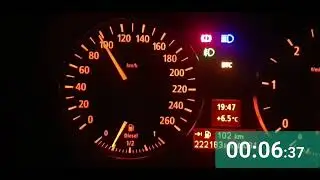 BMW 330D E90 231hp stock 0-100kmh