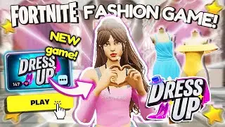 FORTNITE is a *DRESS UP GAME* Now?! (NEW Fashion Game! ⭐)