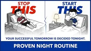 The 7-Step Night Routine for Discipline & Focus (The Mindset Blueprint)