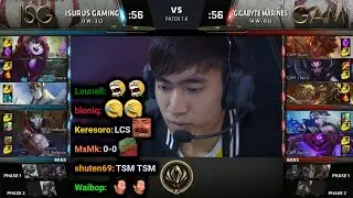 ISG vs GAM | 2017 MSI Play-In Day 4 | Twitch VOD with Chat