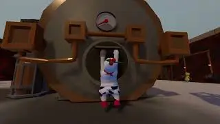 4人でHuman fall flat　ヒューマンフォールフラット