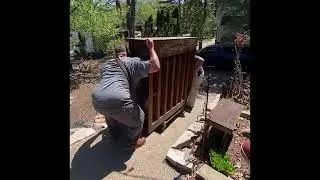 Moving a upright piano #pianomovers #grandpiano #diy #piano
