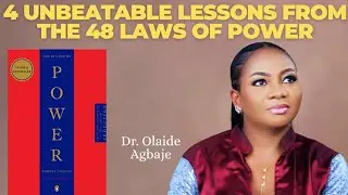 Those who understand the laws of power are masters over those who don't