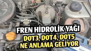 Fren Hidrolik Yağı Dot3, Dot4 ve Dot5 Ne Anlama Geliyor | Arabalara Uygun Fren Yağı Numarası Kaç