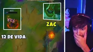 Nexxuz juega LoL con Zac y da una paliza