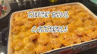 A GAME DAY CHANGER for the SUPER BOWL| KANSAS CITY CHIEFS chili CASSEROLE #superbowl2025