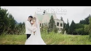 Fun Romantic Vancouver Wedding Videography at Swaneset with Drone