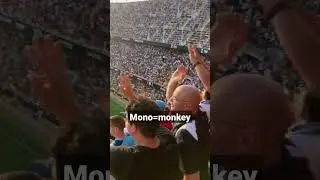 Valencia fans' racist chants against Vinicius (mono=Monkey) (Valencia 1-0 Real Madrid 21/05 /2023)