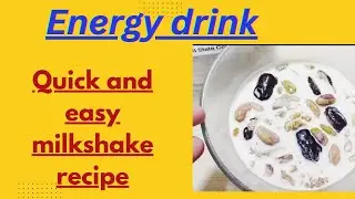 how to make milkshake//dates & nuts milkshake //easy milkshake recipe @ZehraAly0786