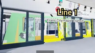 (Roblox) Journey onboard FCRT Line 1 from Pramuka Raya to TJGI on an FCRT6000 (APM100)