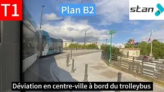 HESS LighTram 25 DC - Ligne TEMPO 1 - Réseau STAN [NANCY] - Déviation en centre-ville 