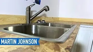 DIY Custom OSB Countertop