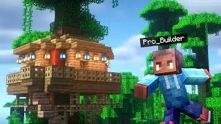 How to Build a Jungle Treehouse like a Pro! - Minecraft Build Tutorial