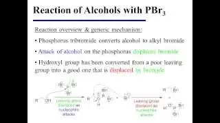 Reaction of Alcohols with Phosphorus Tribromide