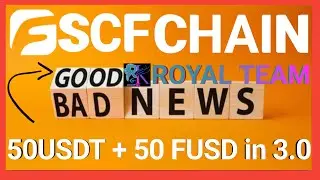 SCF LATEST UPDATE 3.0 NOW MINIMUM INVESTMENT 100$ & 50 USDT OR 50 FUSD