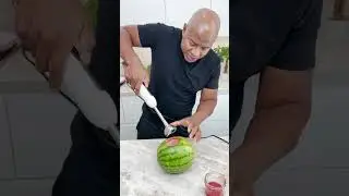Watermelon Margarita In A Watermelon