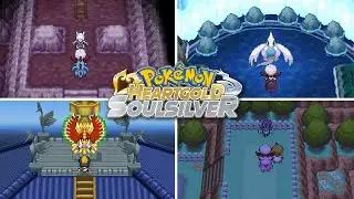 TODOS OS LENDARIOS DE POKÉMON HEART GOLD E POKÉMON SOUL SILVER!!