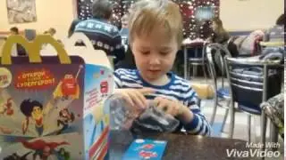 ХЭППИ МИЛ игрушки январь 2017 макдоналдс СУПЕРГЕРОИ - HAPPY MEAL 2017 Mc'Donalds