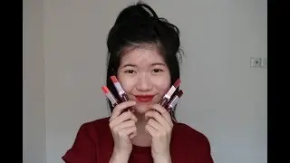 LANEIGE x YCH Collection TWO TONE MATTE LIP BARS LIP SWATCH VIDEO | Singapore