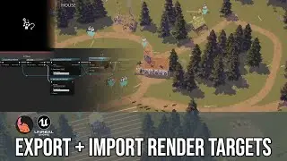 UE4 Importing and Exporting Render Targets (Save and Load) using Blueprints