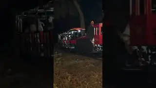 The Canobie Express passes lakeside during ScrEEEmfest