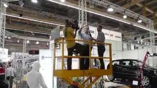 Automechanika 2014 - IRT und Herkules: Bernd Hoffmann