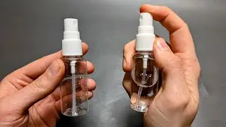 Mini Spray Bottles Review & TEST - Empty Refillable Transparent Plastic Travel Perfume Containers