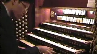 Lift Up Your Heads Handel's MESSIAH No. 33 John Hong Organ Solo 2009