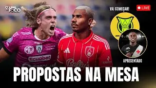 VASCO NEGOCIA COM SPINELLI E MARINO É APRESENTADO, PH E REFORÇOS NÃO ENFRENTAM O MIRASSOL
