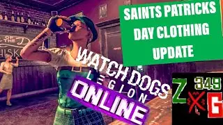 Watch Dogs Legion Online Saint Patrick's Day Clothing Update