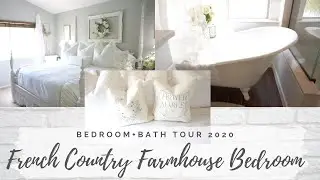 🌿FRENCH COUNTRY FARMHOUSE DECOR | BEDROOM TOUR 2020 | COZY BEDROOM IDEAS | MONICA ROSE