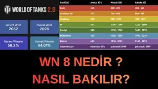 WOT // WN 8 'İNİZE BAKTINIZ MI? WN 8 NEDİR? //WORLD OF TANKS