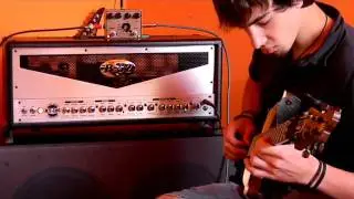Ibanez tube screamer TS 808 + booster TEST KOPIA