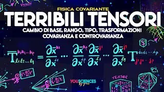 I TERRIBILI TENSORI spiegati in modo facile! L'essenza della Fisica COVARIANTE in una sola formula!