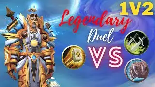 Ret VS Tank Druid / Rogue 1v2 | Legendary Arena Duel | WOW 9.2.5 Season 4 PVP