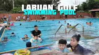 Tak jadi mandi Palm Beach // Bawa mandi Labuan Golf Swimming Pool