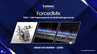 CELSIUS「LPMX-085-V2」ForcedMix - LOW Pressure Premix for BLUEFLAME Gas Burner l PP SYSTEMS