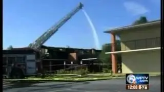 Fire damages Days Inn motel under renovation in Fort Pierce