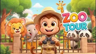 Zoo Animals for Kids | Fun Learning with Lions, Elephants & Penguins