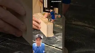 Bandsaw Reindeer Craft 🧩 #shorts #woodworking #yt