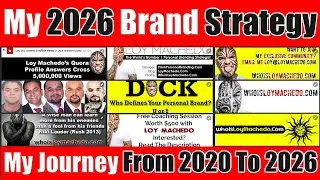 My 2026 Brand Strategy, My Journey From 2020 to 2026, How AI Forced Me 2 Rebrand Myself. Video 8977