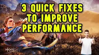 + Horizon Zero Dawn PC + 3 Quick Fixes to Improve Performance + Fix FPS Drops & Microstutters +