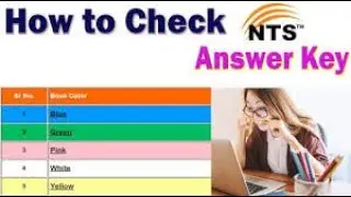 How to check answer keys for NTS test....//NTS answer keys....//Solutions with Bilal