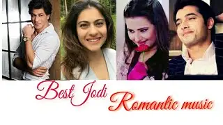 Ssharad malhotra, kritika seneger, sharuk & kajol with romantic music.only on painting  ❤💖