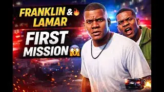 Franklin & Lamar First Mission 😱🔥 | GTA V Story Mode (1.6%) 🔥