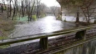 Monocacy Creek rising water