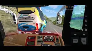 Terlalu Suoss Driver Blue Star‼️ Jalur Kelok 9❕#balapbussidtronton #bussimulatorindonesia #games