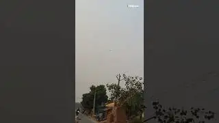 IAF MiG-29 Fighter Jet Crashed 🤯 #indianairforce #crash