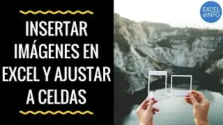 Insertar imágenes en Excel y ajustar tamaño a celdas con macros vba @EXCELeINFO
